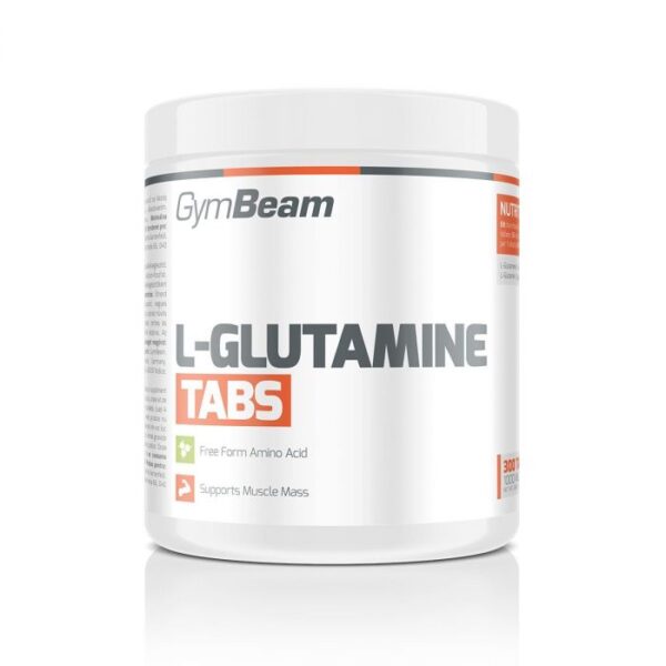 GymBeam L-Glutamine TABS 300 tab bez príchute