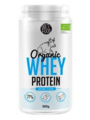 Diet Food Organic Whey Protein 500 g prírodná chuť