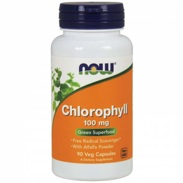 Now Foods Chlorofyl 100 mg 90 kaps.