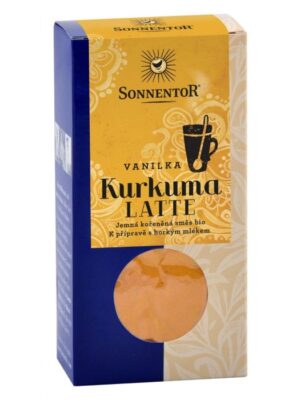 Sonnentor BIO Kurkuma Latte vanilka 6 x 60 g