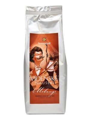 Sonnentor BIO Káva Viedenské pokušenie Melange mletá 5 x 500 g