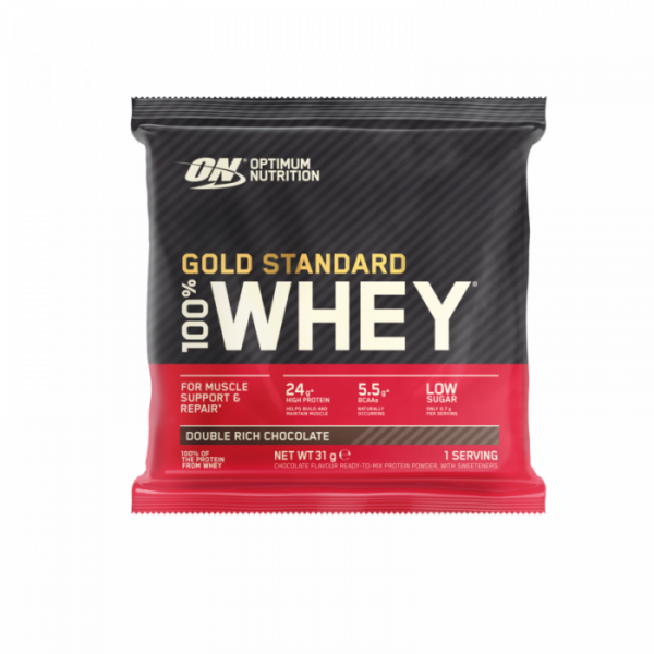 Optimum Nutrition Vzorka 100% Whey Gold Standard 24 x 30 g dvojitá bohatá čokoláda