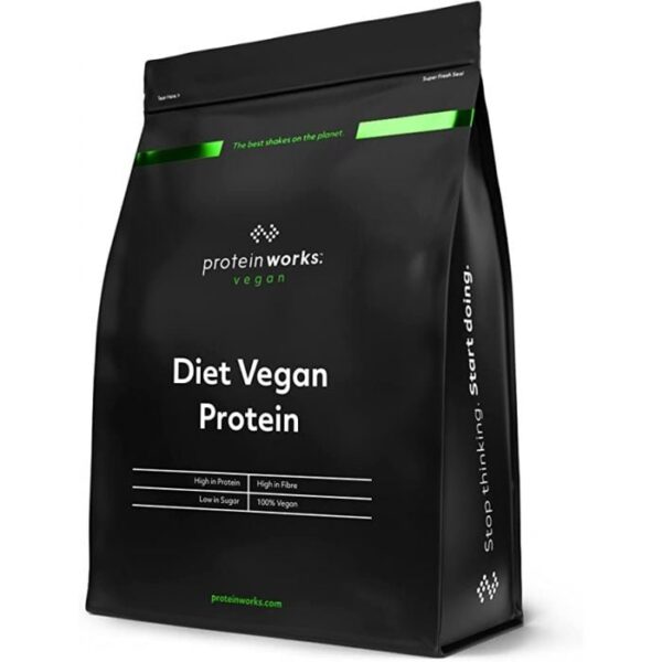 TPW Diet Vegan Protein 1000 g vanilkový krém