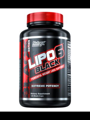 Lipo 6 Black 120 kaps - Nutrex bez príchute