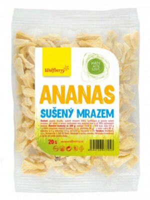 Wolfberry Ananás lyofilizovaný 6 x 20 g