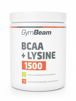 GymBeam BCAA 1500 + Lysine 300 tab. bez príchute