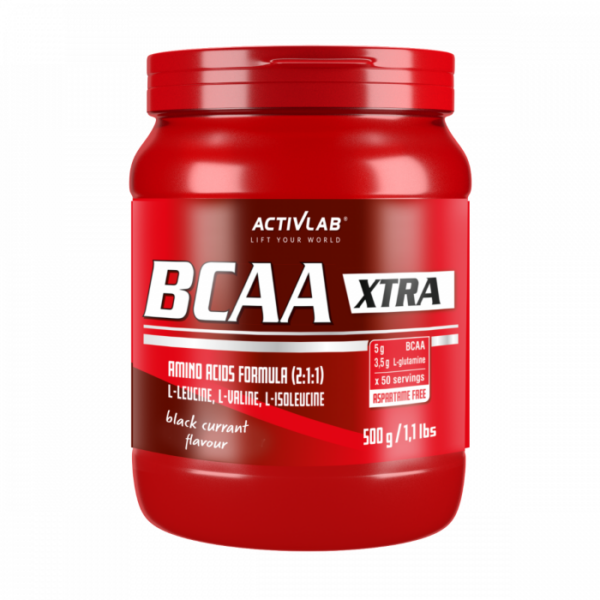 ActivLab BCAA Xtra 500 g čierne ríbezle