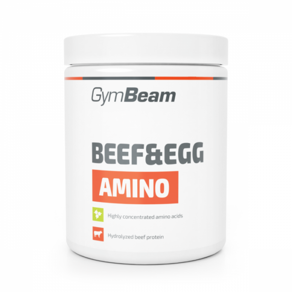GymBeam Beef&Egg 500 tab. bez príchute