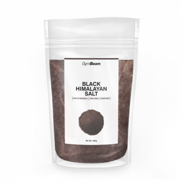 GymBeam Čierna Himalájska soľ - jemná 20 x 500 g