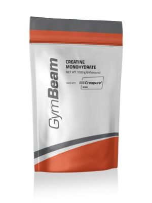 GymBeam Mikronizovaný kreatín monohydrát (100% Creapure®) 500 g bez príchute
