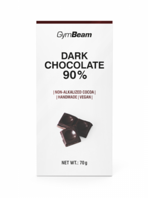 GymBeam Horká čokoláda 90% 6 x 70 g