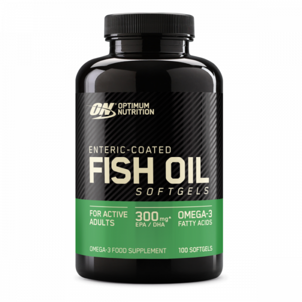 Optimum Nutrition Enteric Coated Fish Oil 100 kaps. bez príchute