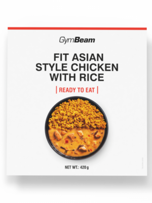 GymBeam FIT Kuracie s ryžou na ázijský spôsob Ready to eat 6 x 420 g
