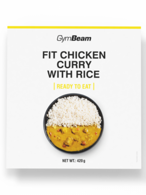 GymBeam FIT Kuracie kari s ryžou Ready to eat 6 x 420 g