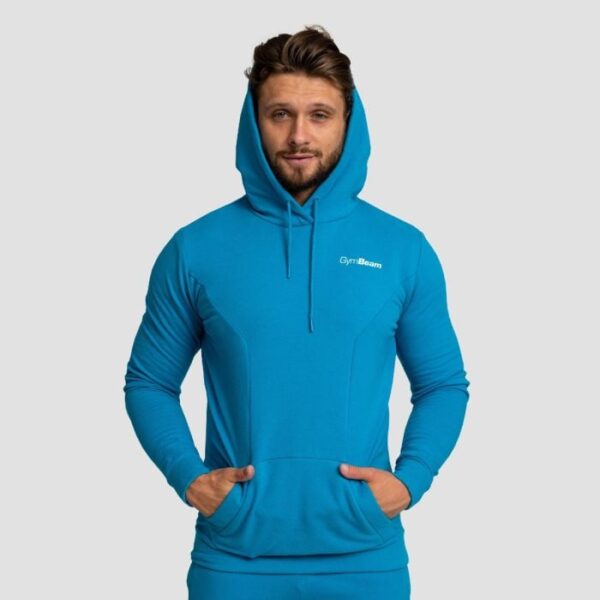 GymBeam Mikina Limitless Hoodie Aquamarine SS GymBeam Mikina Limitless Hoodie Aquamarine SS