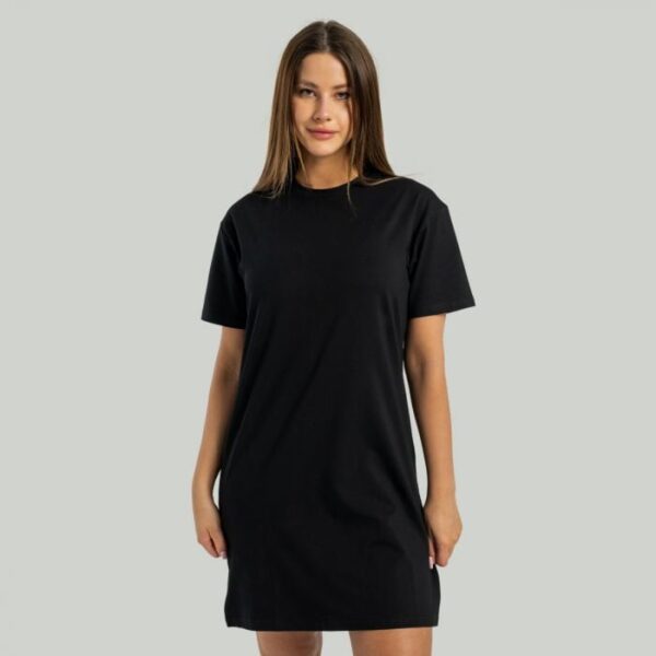 STRIX Dámske tričkové šaty ALPHA Black  LL