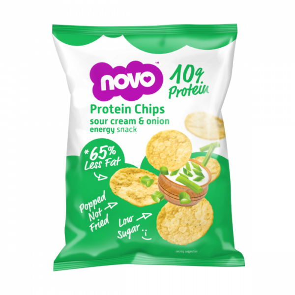 NOVO Protein Chips 6 x 30 g sladké thajské chili