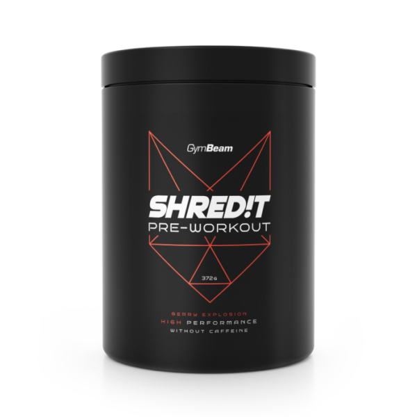 GymBeam SHRED!T pre-workout 372 g berry explosion