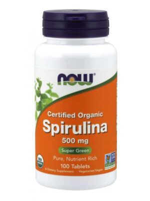 NOW Foods Spirulina 500 mg 200 tab.