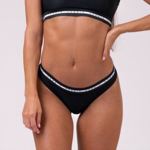 NEBBIA Nohavičky Thong Mesh Me Black M NEBBIA Nohavičky Thong Mesh Me Black M