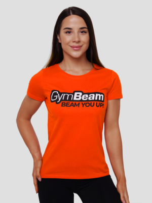 GymBeam Dámske Tričko Beam Orange  XSXS