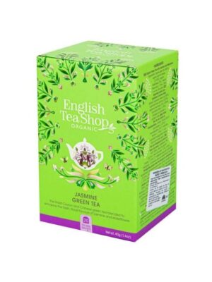 English Tea Shop Čaj Zelený s jasmínom a kvetom bazy 6 x 40 g