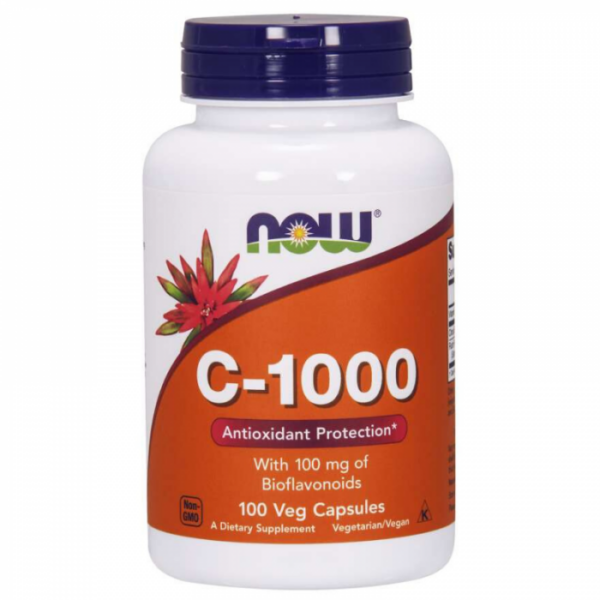 NOW Foods Vitamin C 1000 mg 250 kaps.