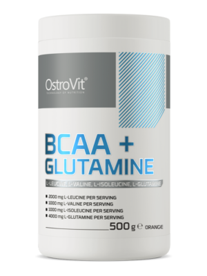 OstroVit BCAA + Glutamine 500 g citrón
