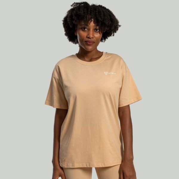 STRIX Dámske tričko Lunar Oversized Sandshell XSXS STRIX Dámske tričko Lunar Oversized Sandshell XSXS