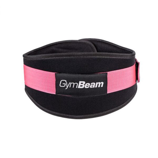 GymBeam Fitness neoprenový opasok LIFT Black & Pink  M