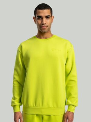 STRIX Mikina Relaxed Chartreuse  SS