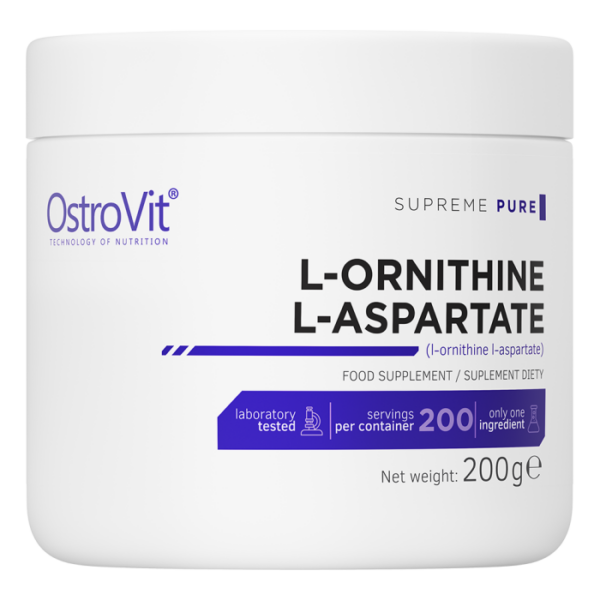 OstroVit L-ornitín L-aspartát Supreme pure 200 g pure
