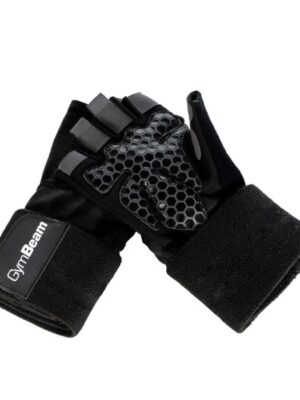 GymBeam Dámske fitness rukavice Guard Black  L