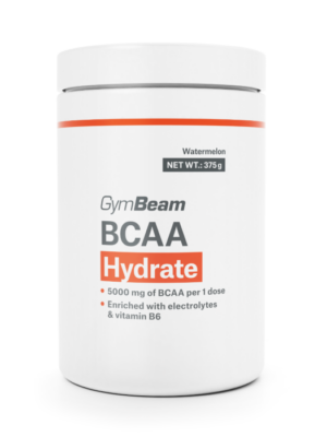 GymBeam BCAA Hydrate 375 g modrá malina