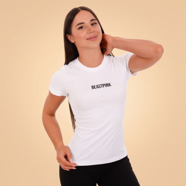 BeastPink Dámske tričko Daily White  XS