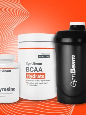 GymBeam BCAA Hydrate 375 g modrá malina