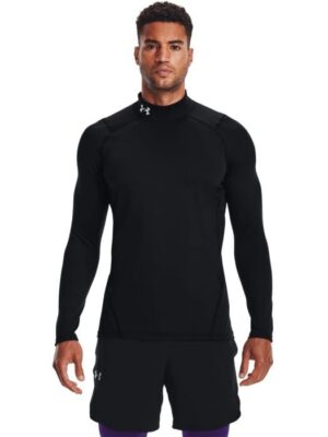 Under Armour Pánske tričko ColdGear Armour Fitted Mock Black L Under Armour Pánske tričko ColdGear Armour Fitted Mock Black L